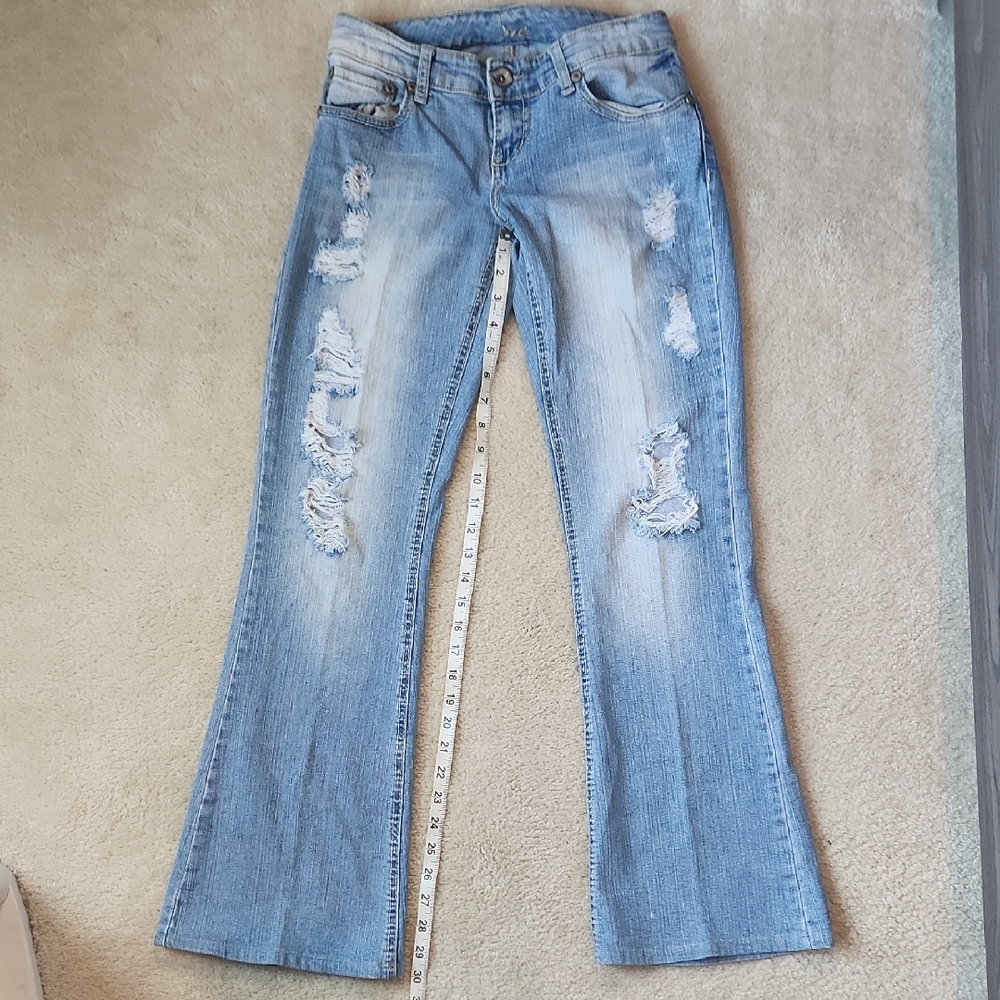 Distressed Light Blue Women's Jeans